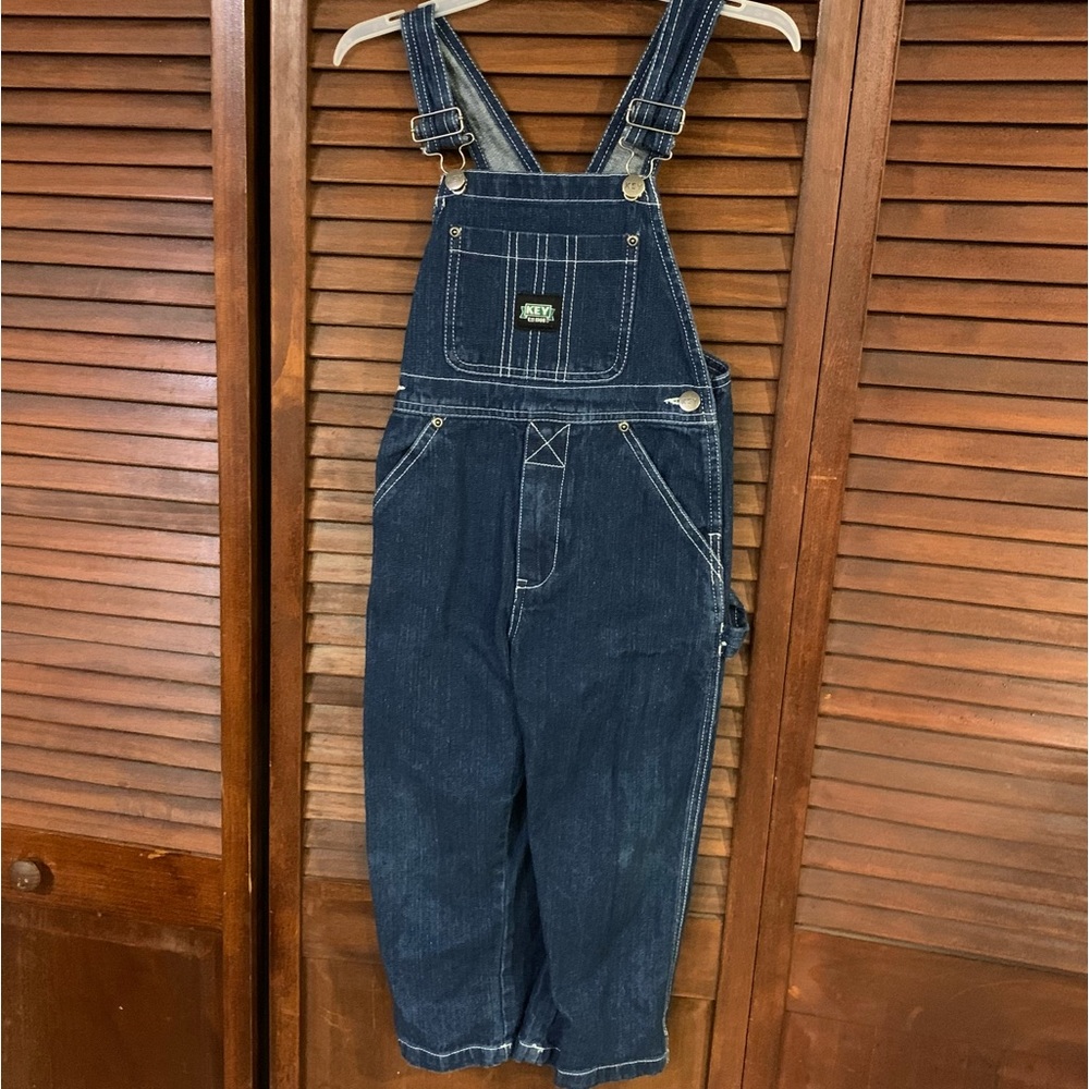 Key Kid's Bib Denim Overalls